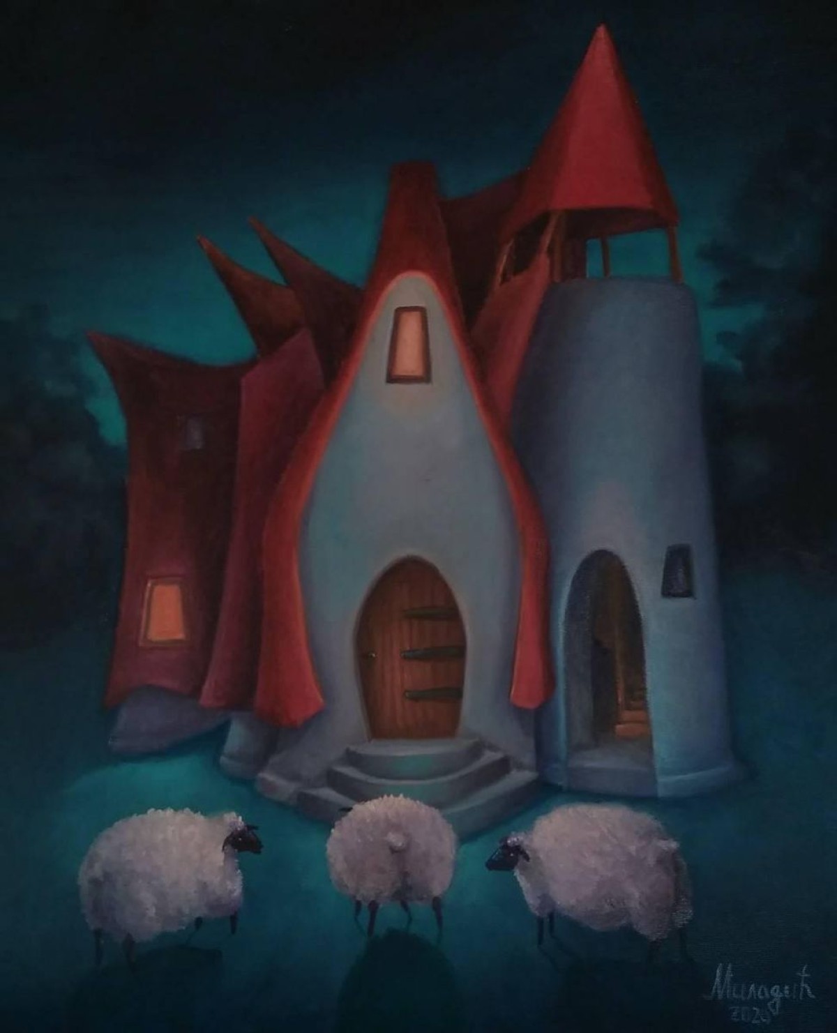 Clay house in the valley of fairies