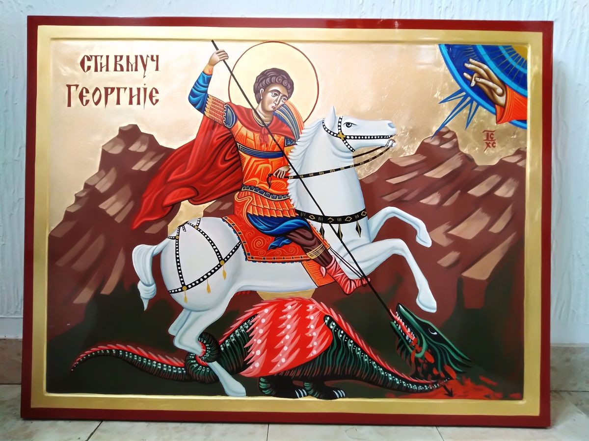Ikona Sveti Djordje 100x80 cm