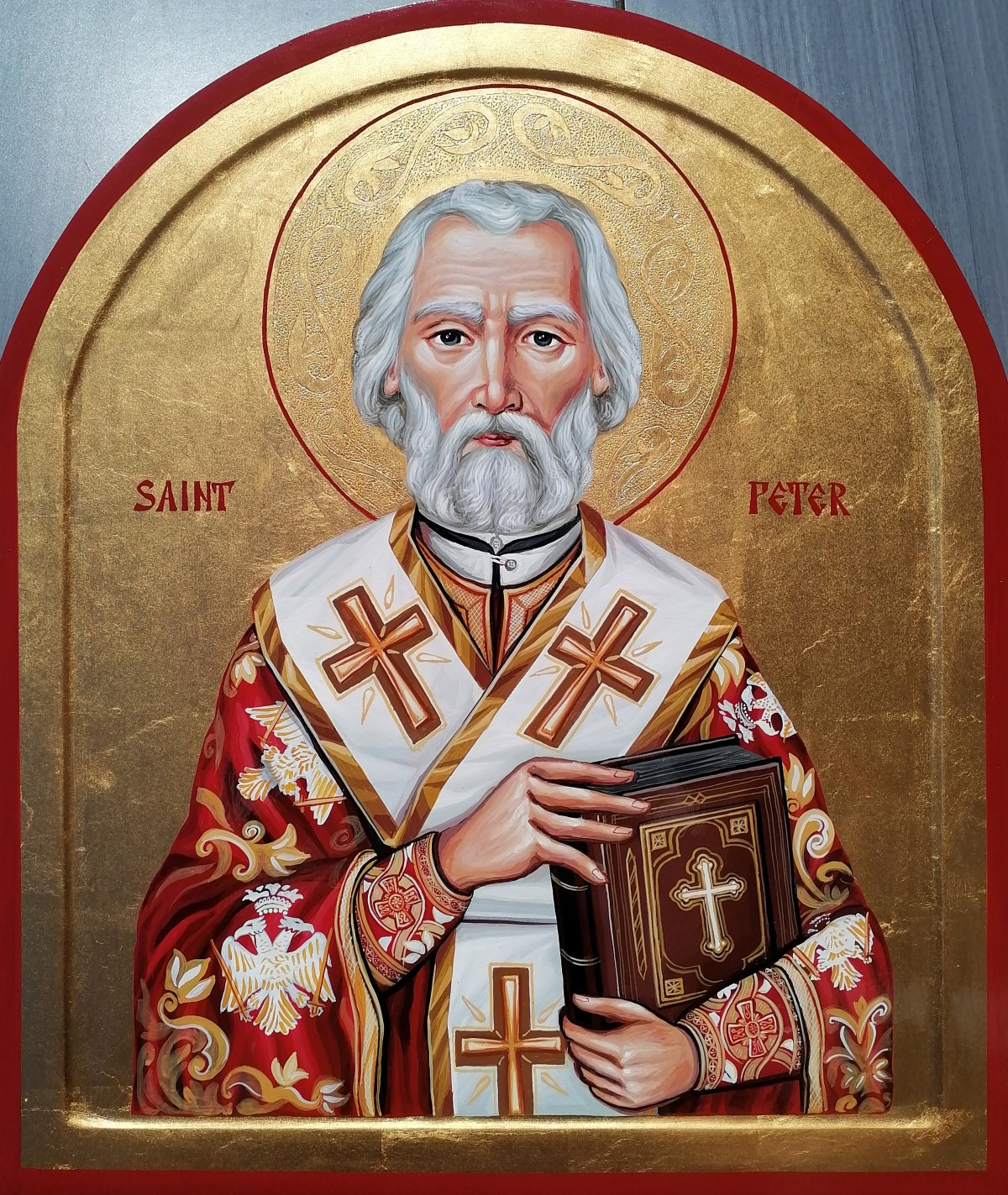 Orthodox icon-" Saint Peter", dimensions 50x40 cm