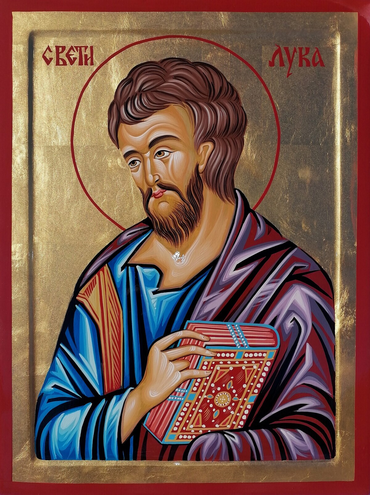 Orthodox icon "Sveti Luka" , dimensions 40x30 cm