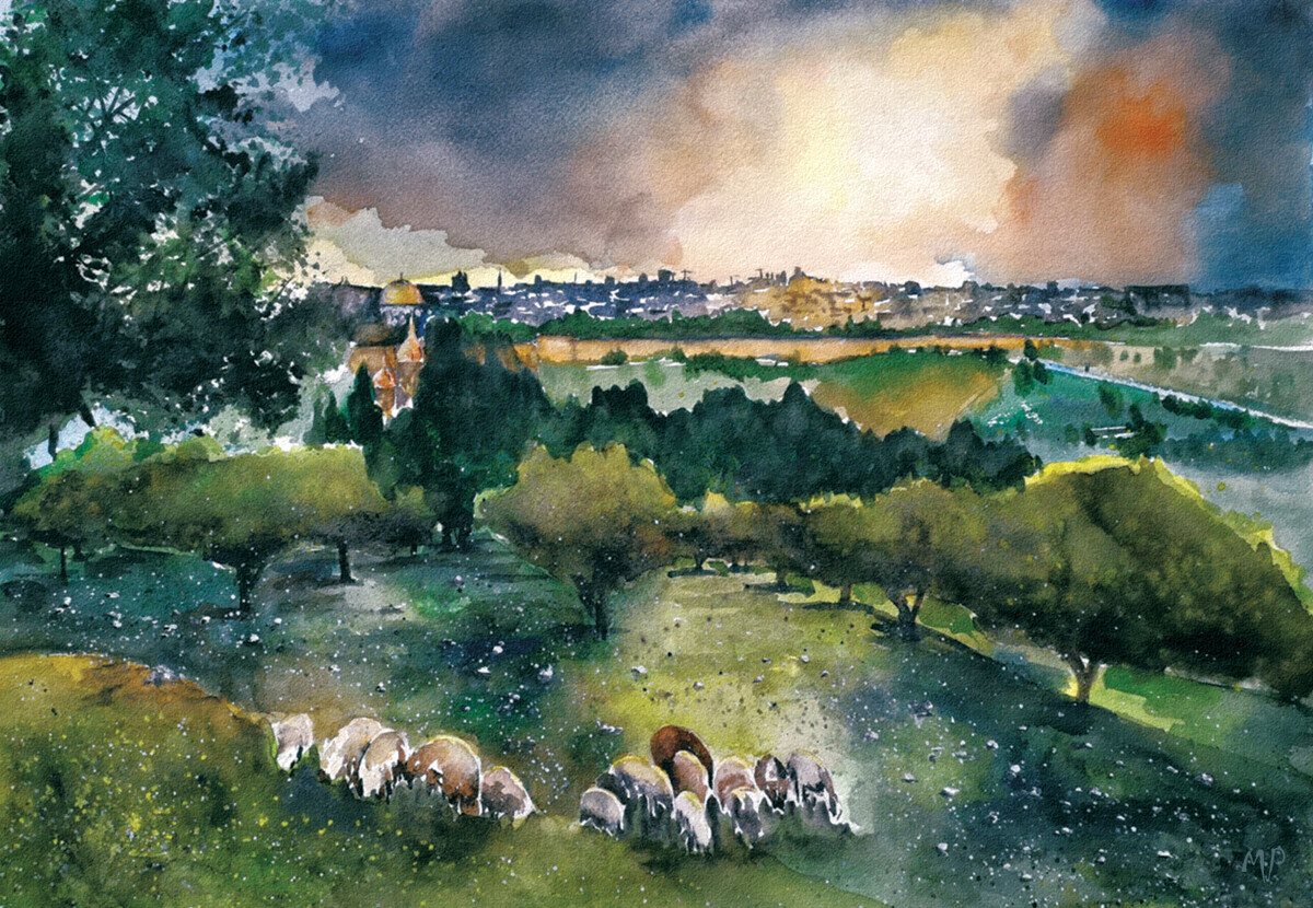 View from Mount of Olives