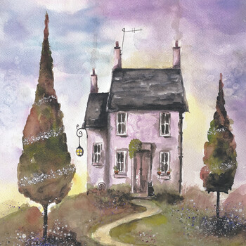 sleepy house  by Roganovic Marija