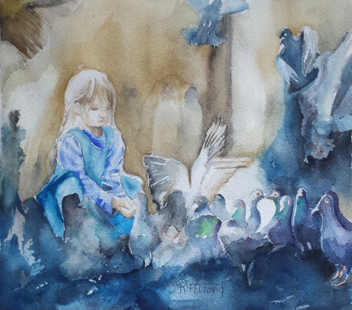 Girl on the Square