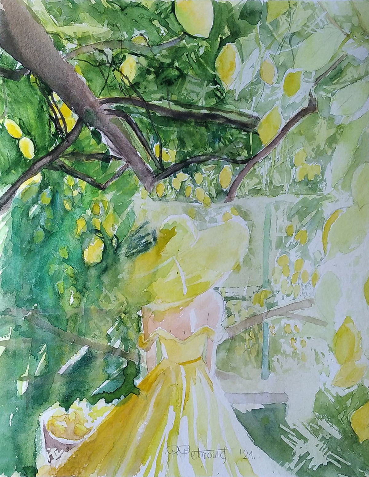 Lemon color
