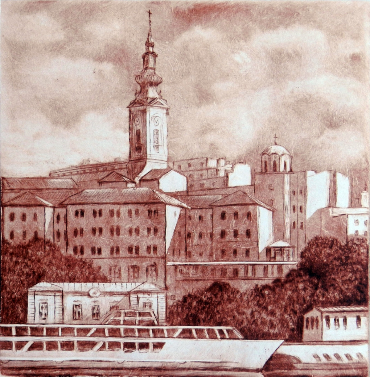 Panorama of Belgrade