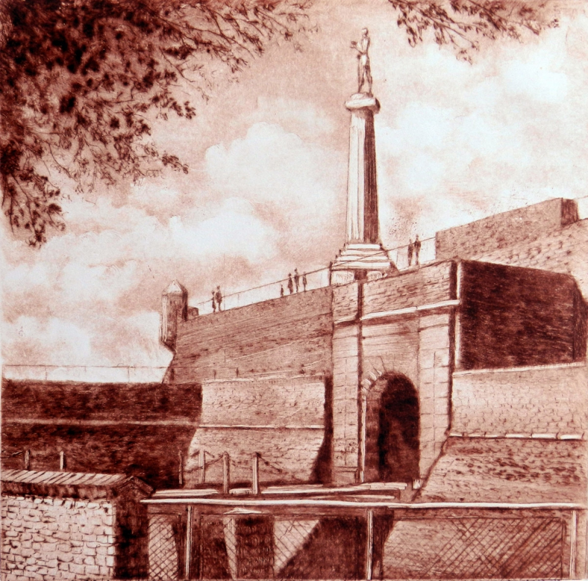 Kalemegdan, monument`Winner`,Belgrade