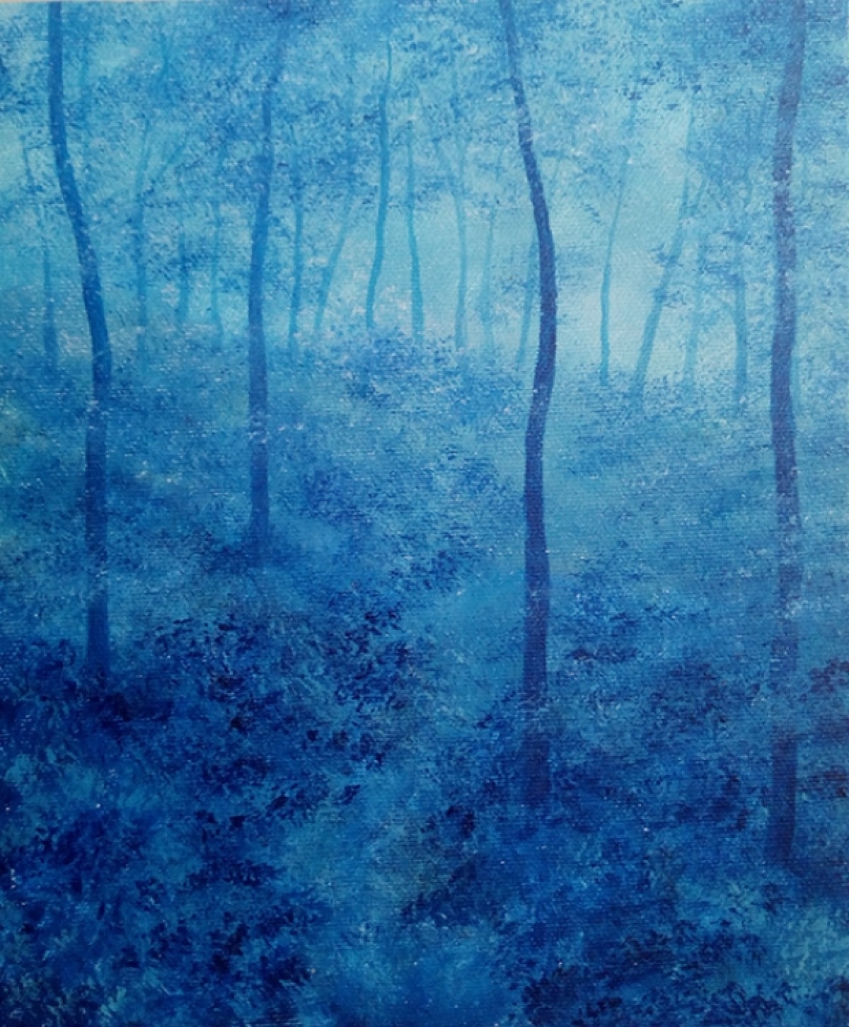 Blue forest