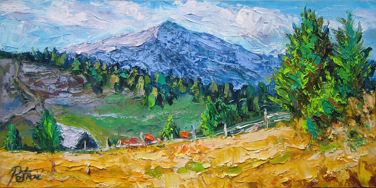 Mountain motif
