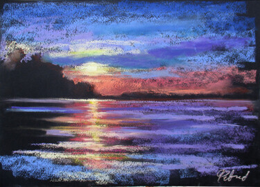 Zalazak sunca nad rekom, autor Petrić Gordan