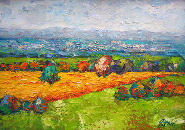 Pogled na žitno polje, autor Petrić Gordan