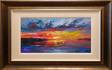 Dusk, painting Petrić Gordan