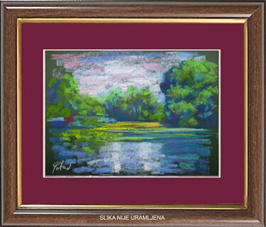 Lake, painting Petrić Gordan