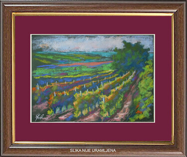 Vineyard, painting Petrić Gordan