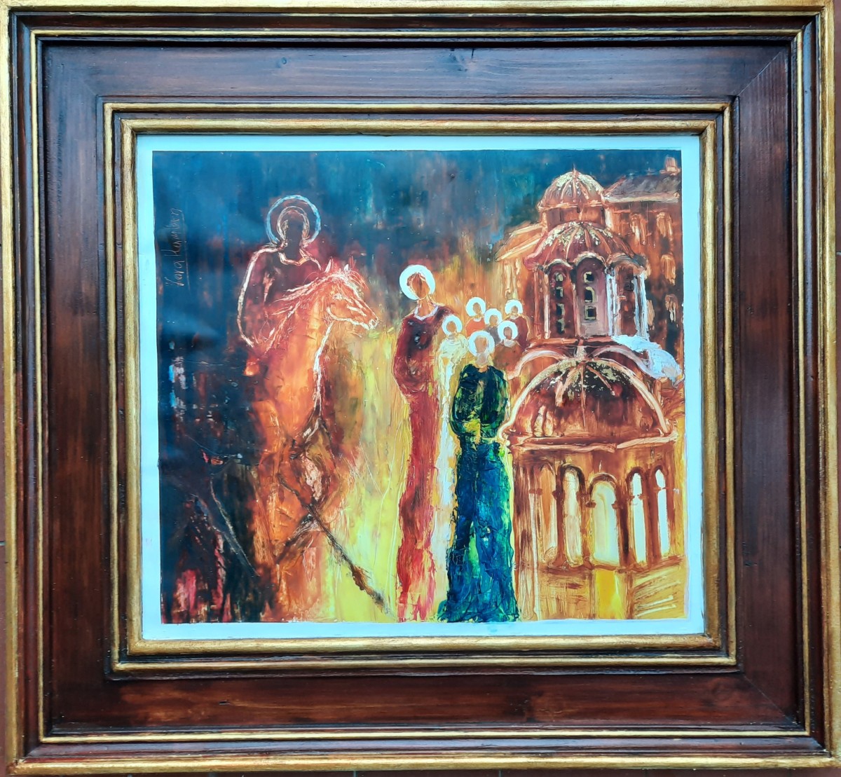 presentation of the Defense o Hilanda Monastery against dark forcess