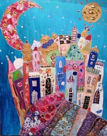 City on the hill by Arielart