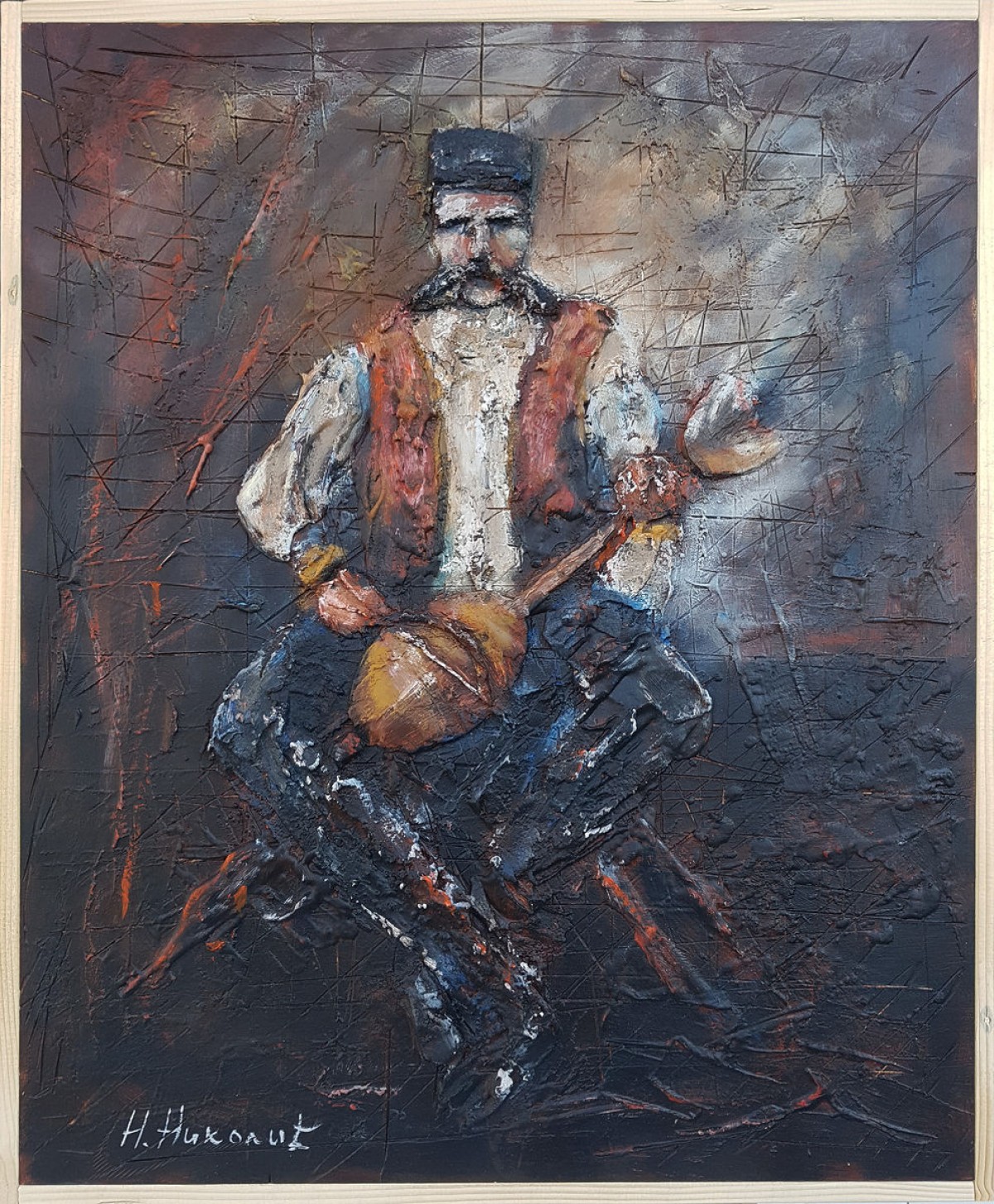 The gusle player