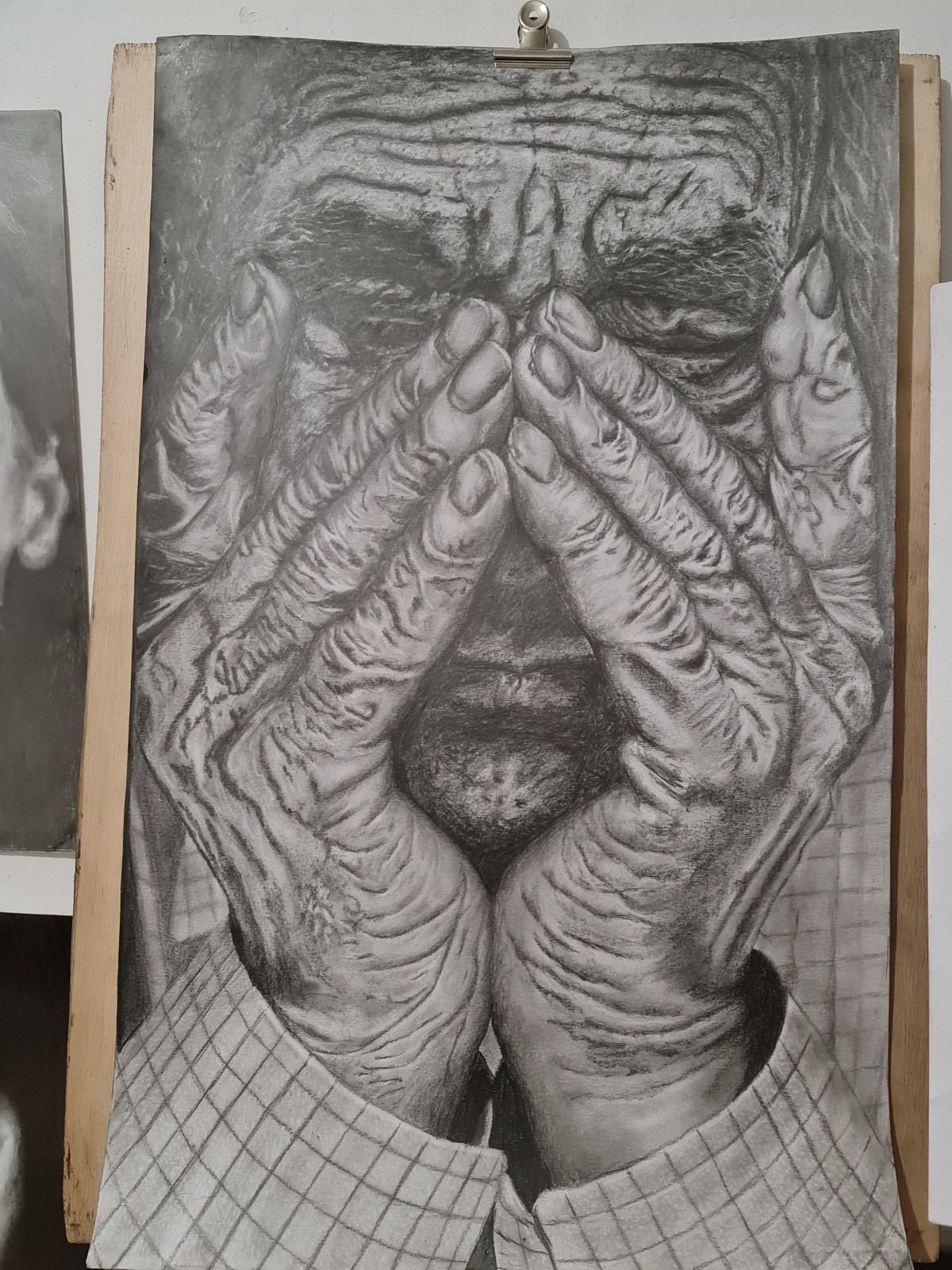 Face and hands
