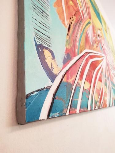 Seed of life, painting Andjela Miloševic
