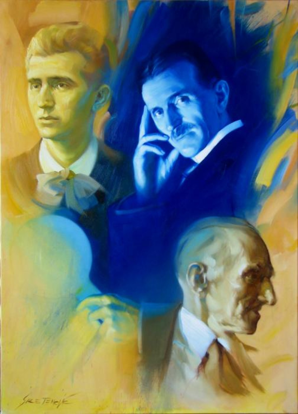 Portrait of Tesla