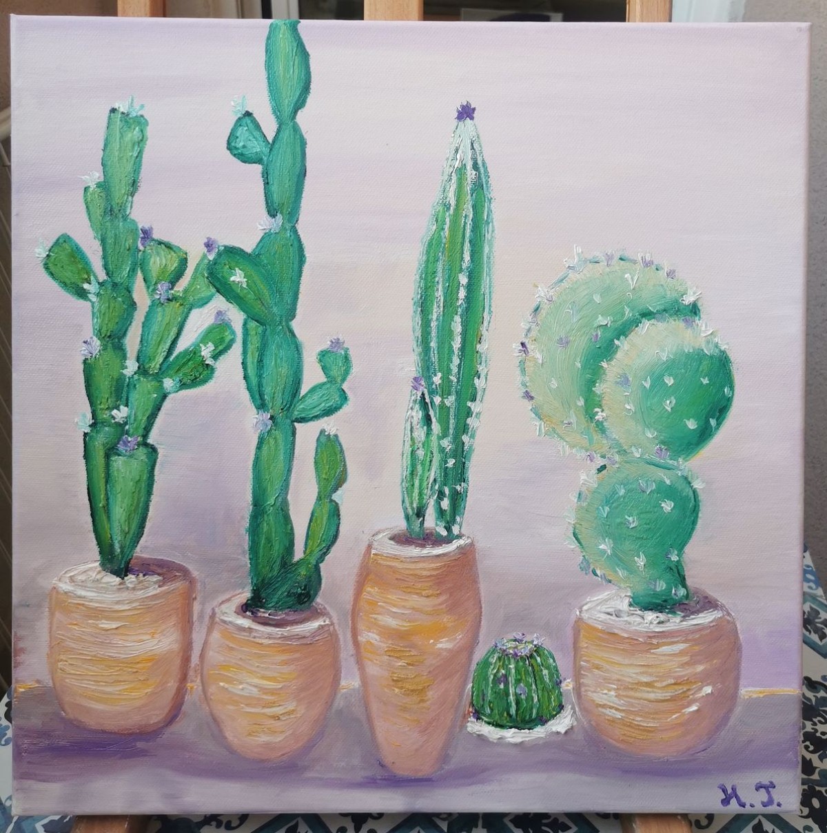 Cactus garden