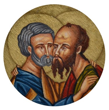 Saint Peter and Pavle by Pavic Sara
