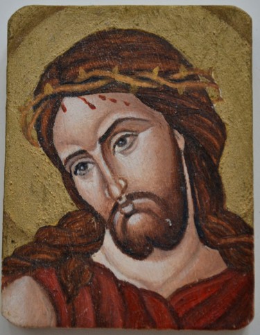 Icon Jesus Christ by Pavic Sara