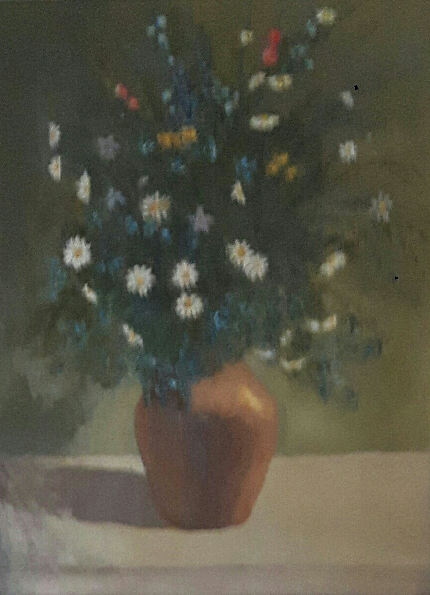 Field flowers in phase