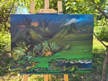 Volcanic island
