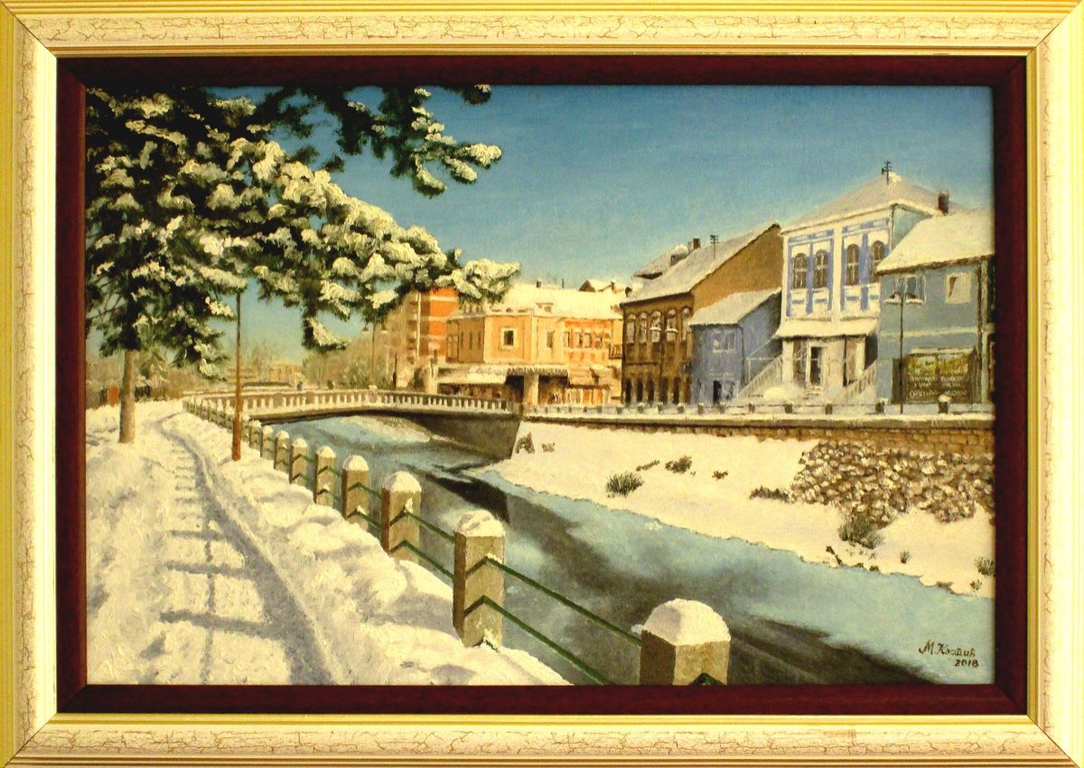 Winter morning on the promenade