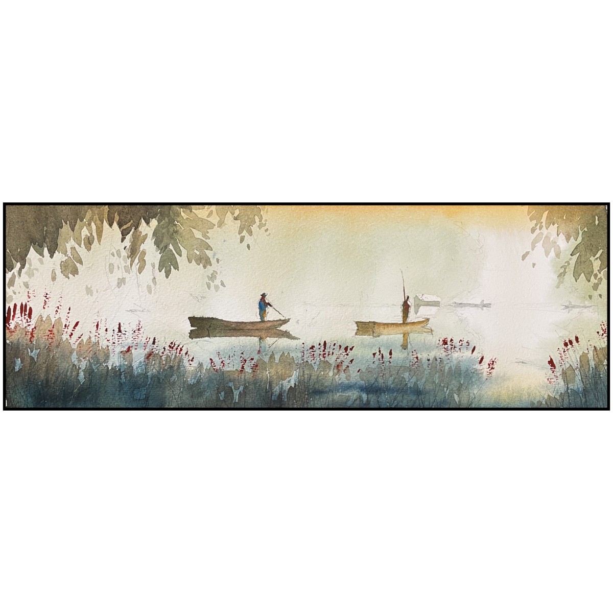 Fishermans at Danube
