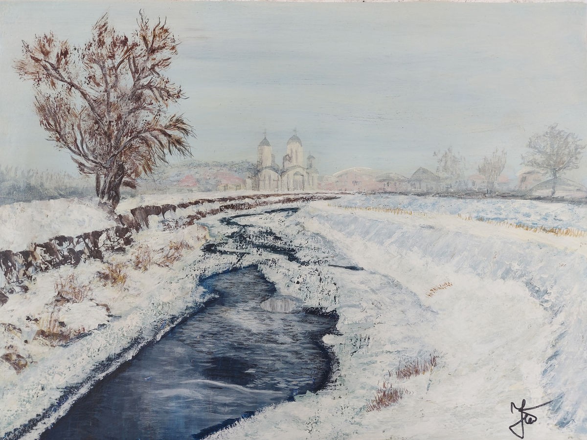 Bells Ringing in Winter Morning