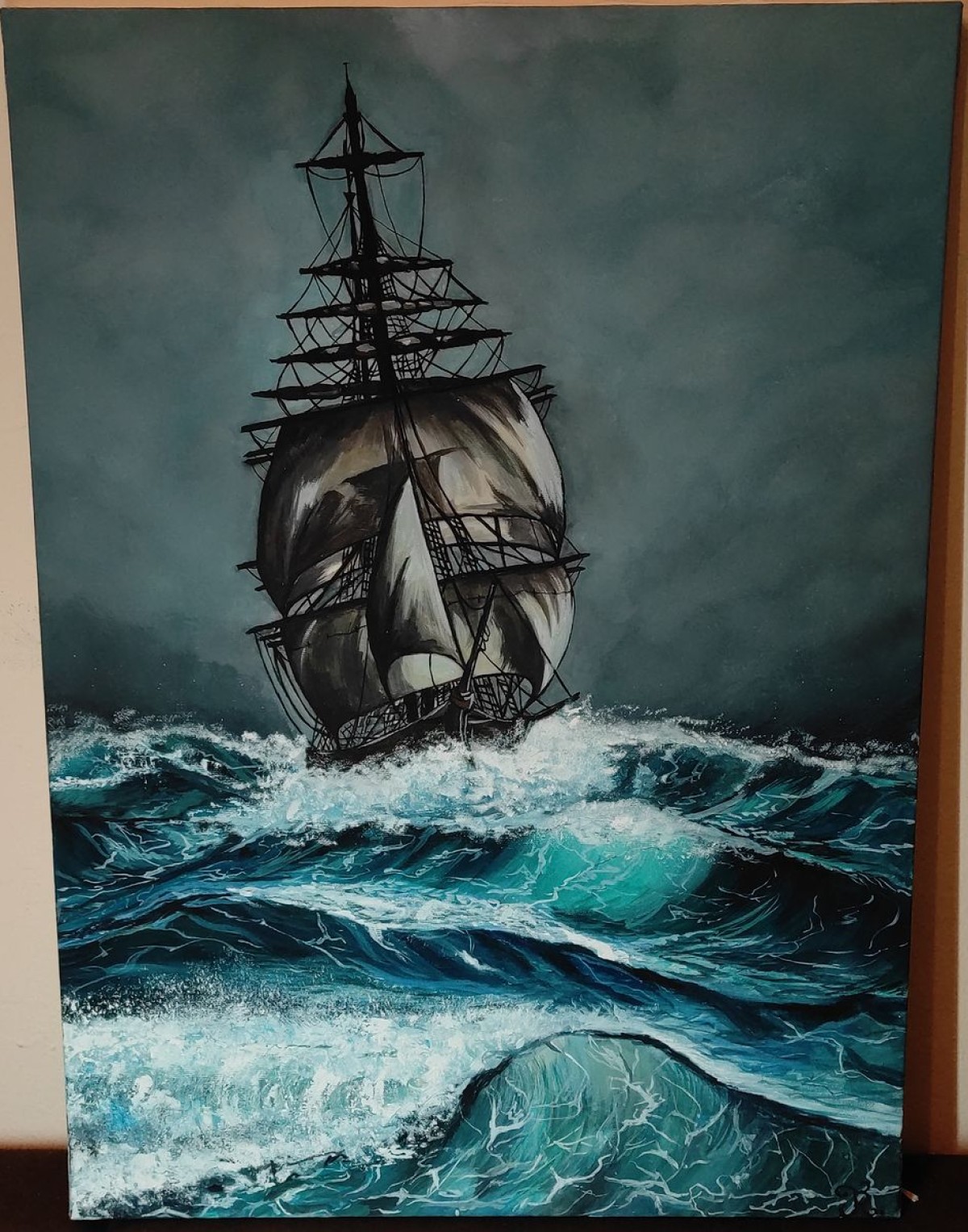 `The storm`