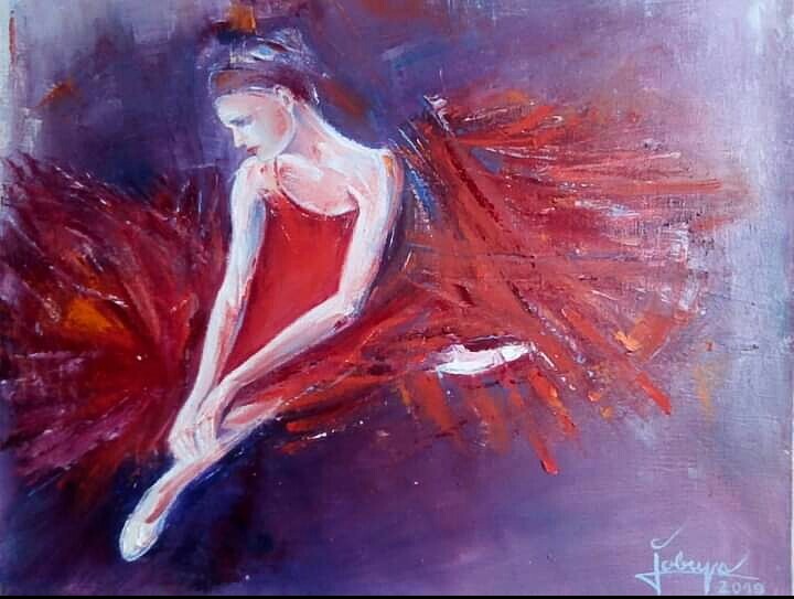 BALLERINA IN RED