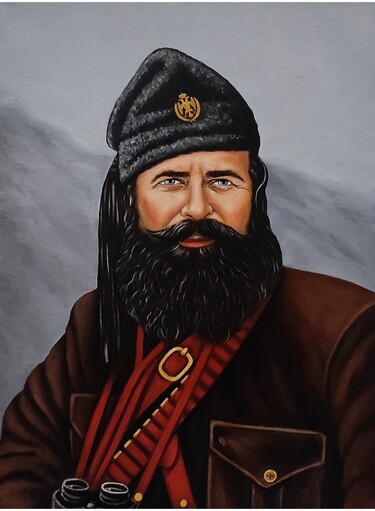 Nikola Kalabic, painting Barbek Bojan