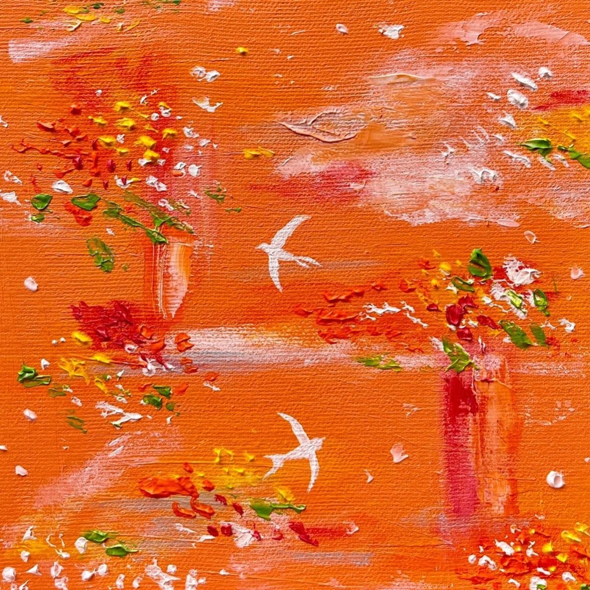 Orange sky