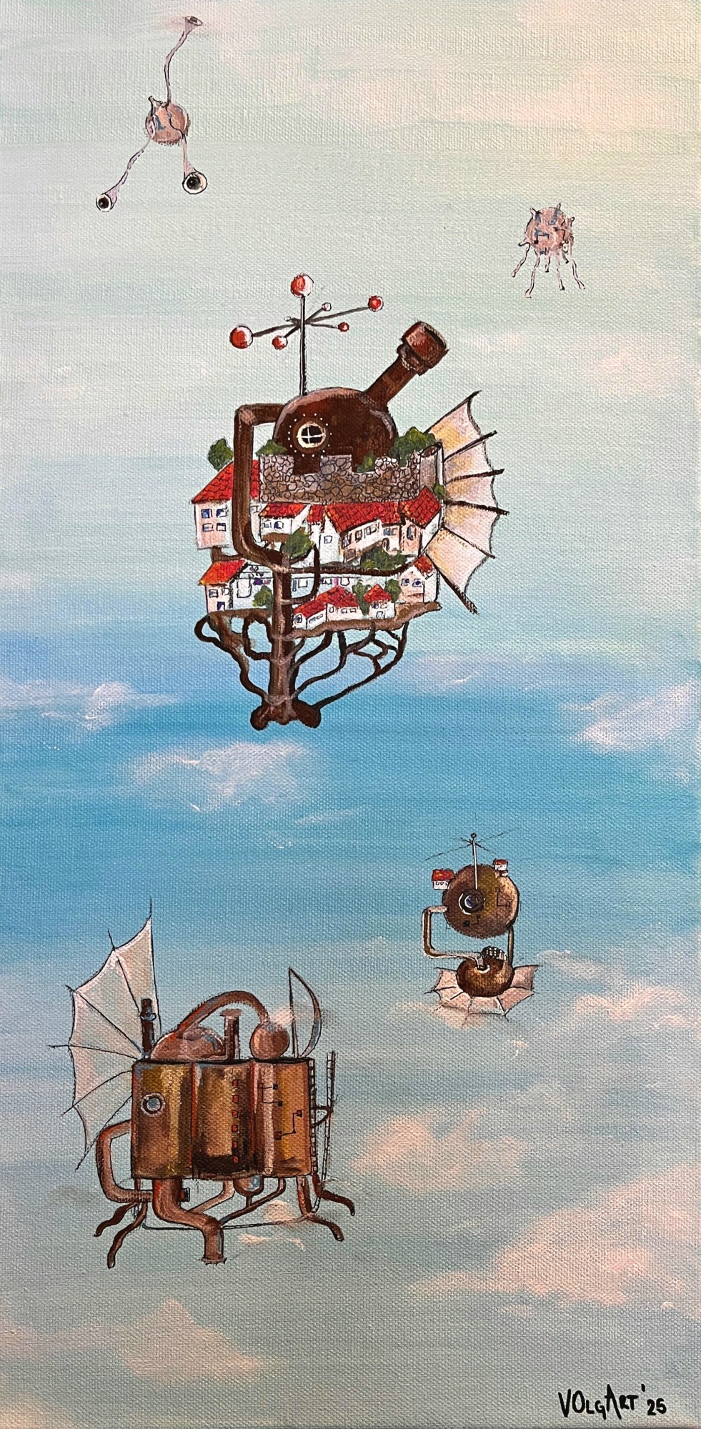 Mechanical horizons