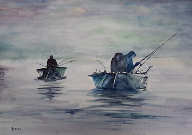 DAWN ON THE RIVER by Mihajlovic Zoran