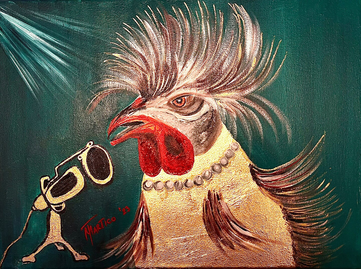 Gold chiken