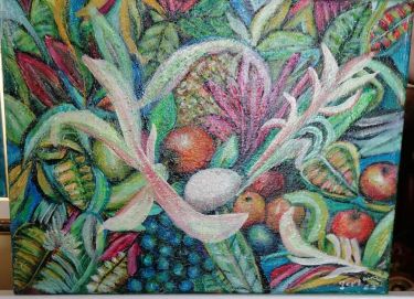 Fruit in greenery by Gordana Todorović