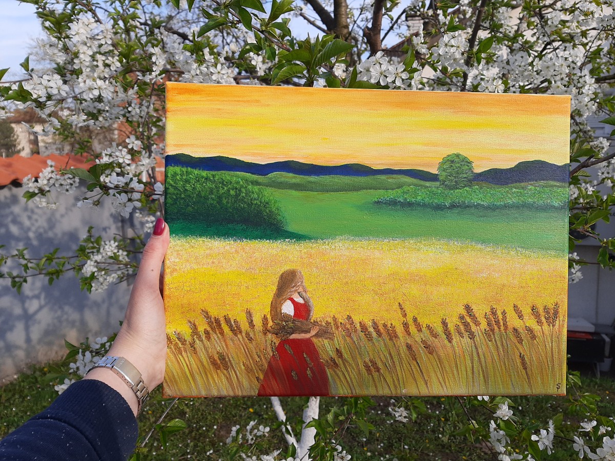 Field of wheat