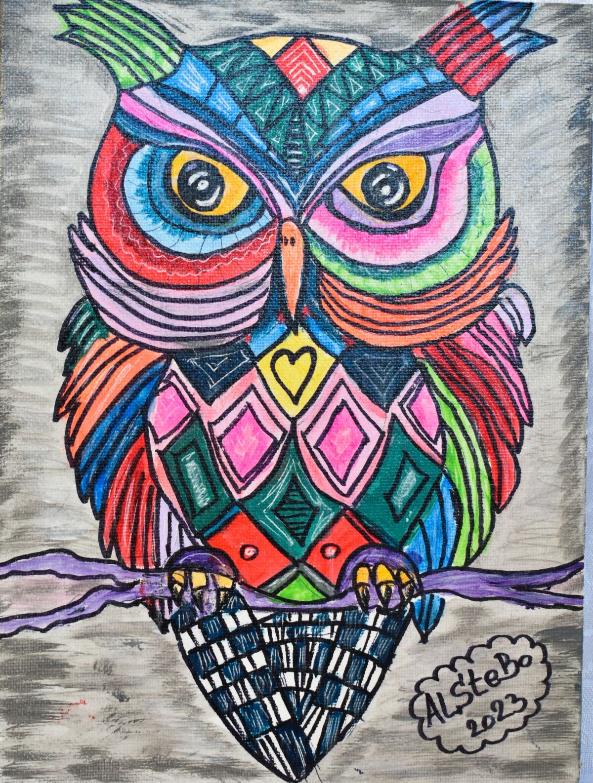Little smart owl