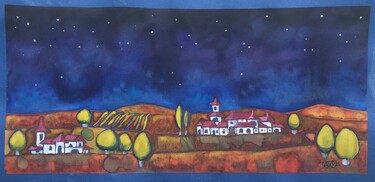Autmn night by Milos Milosevic