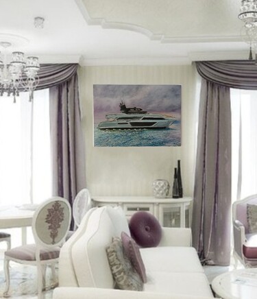 Motor yacht RIVA 110 Dolcevita Motor yacht, painting Anna