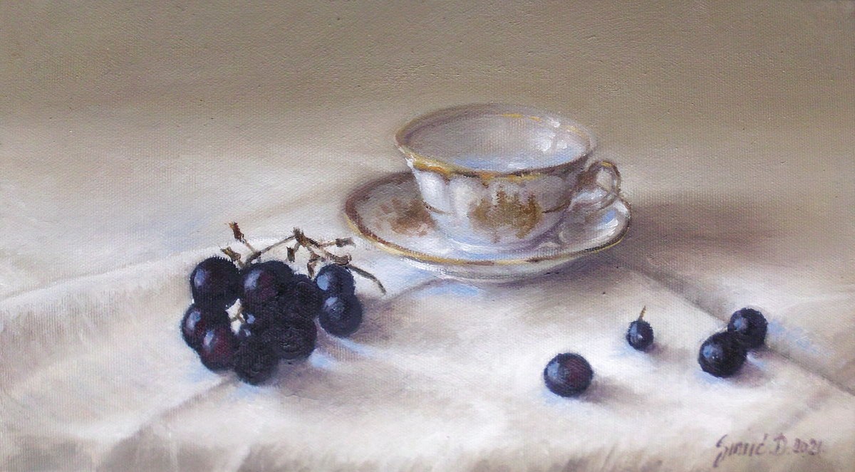 Still life- oil on canvas 20x35cm