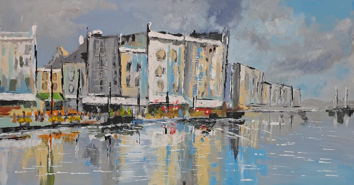 Nº - 27 - Impression of a coastal town