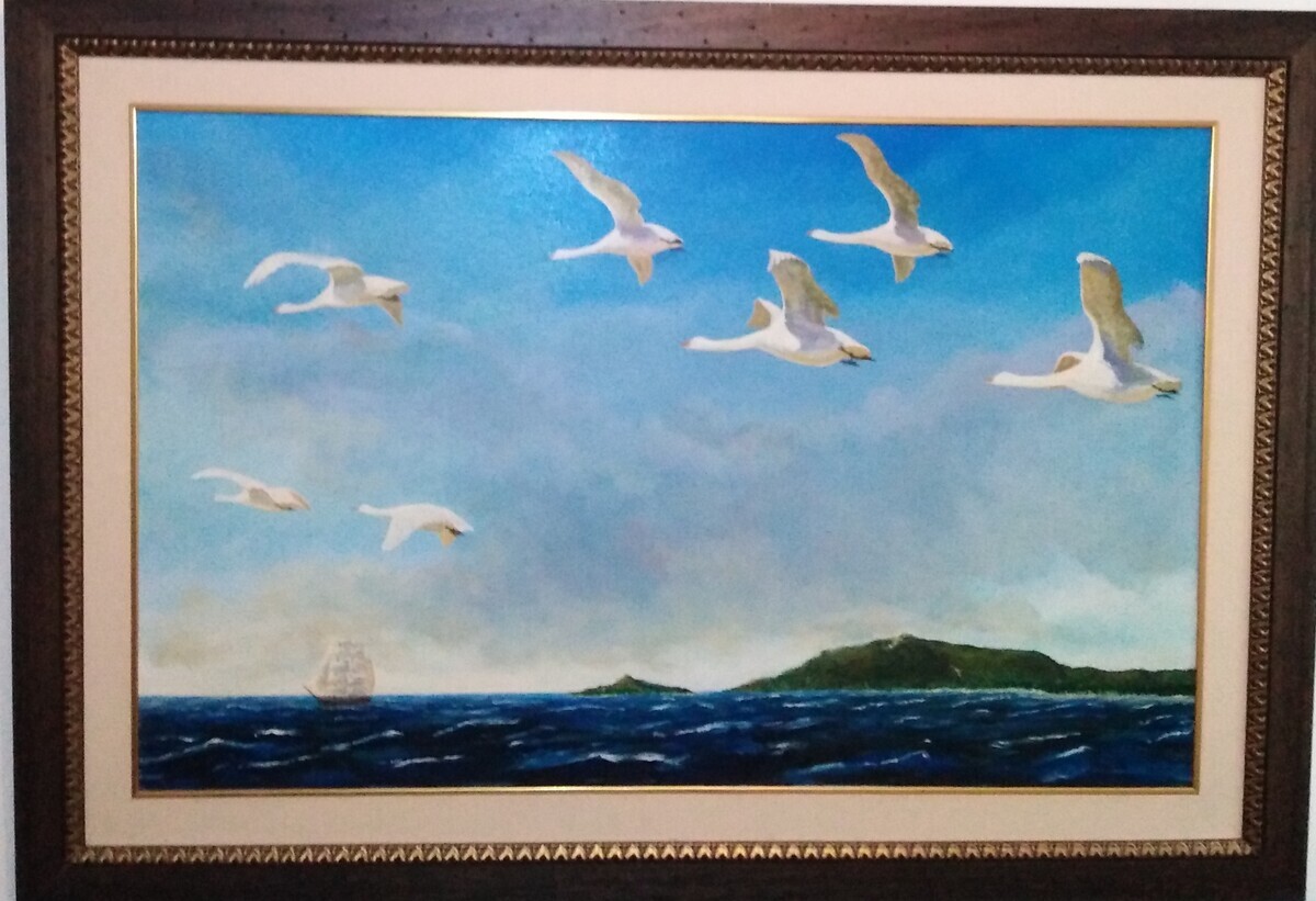 RETURNING HOME - Based on the motifs of three artists from the 'Kukryniksy'