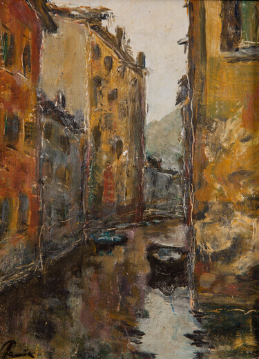 VENICE – By motif of three artists from the group "Kukryniksy" by Slaviša  Petković Panča