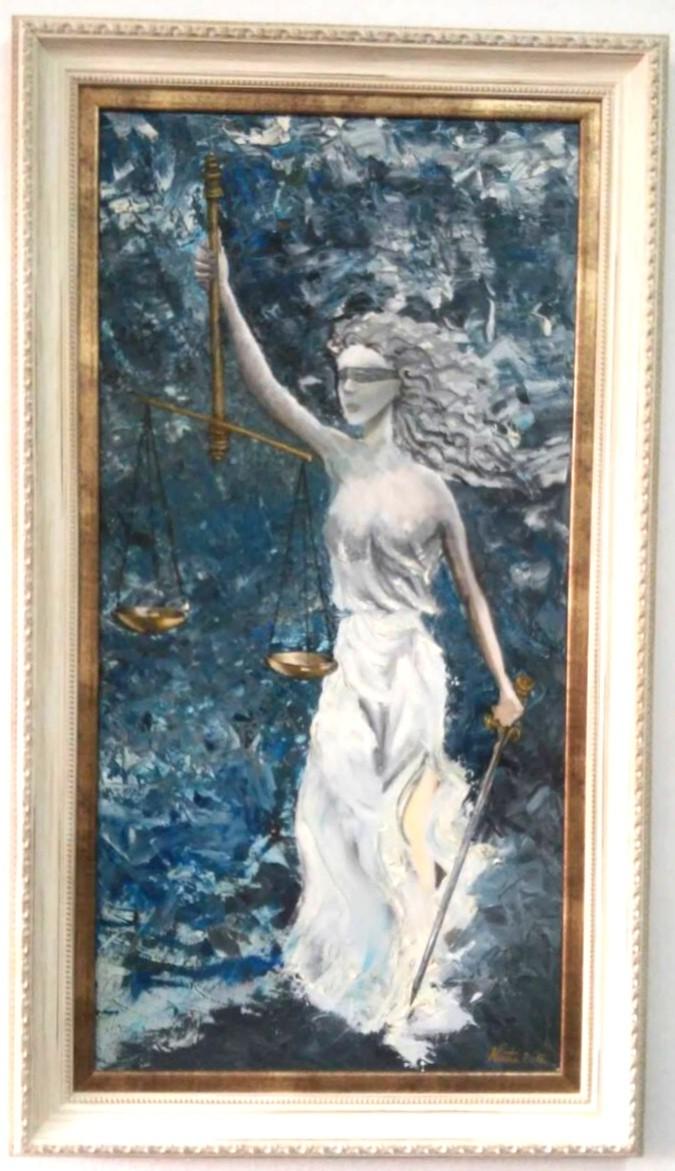Goddess of justice Justitia