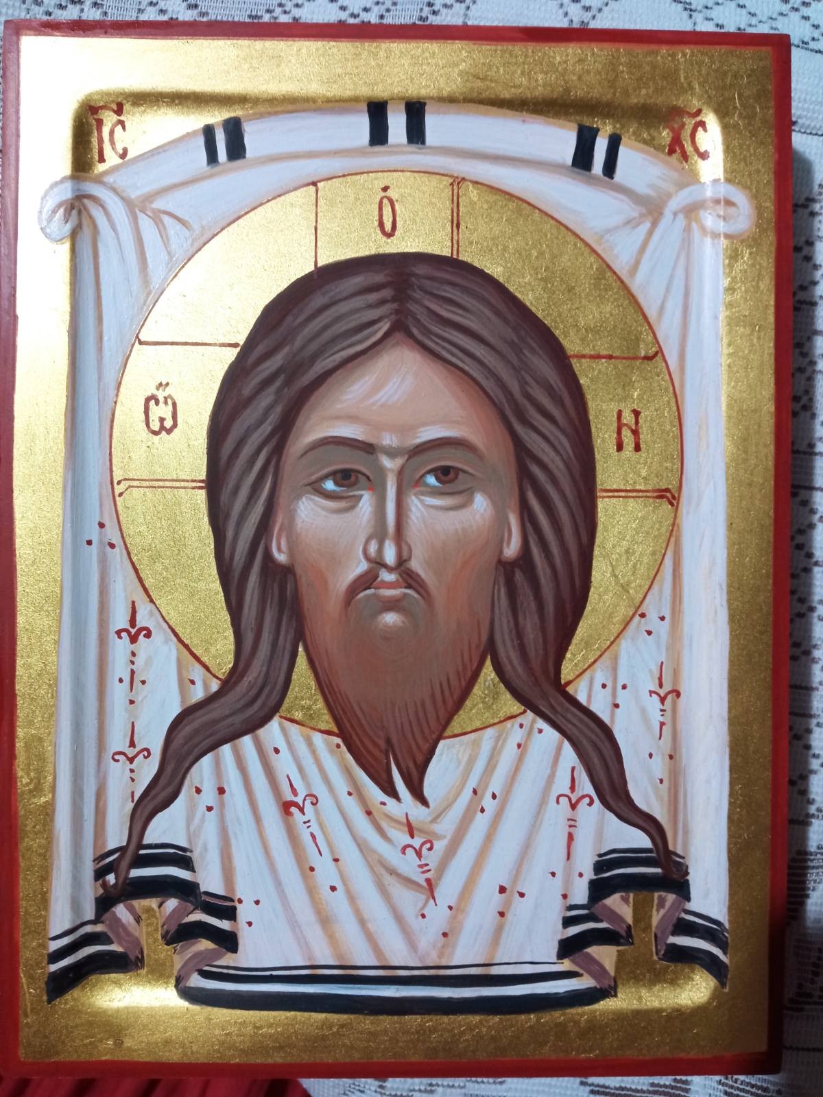 Icon of the unmade face of the Lord