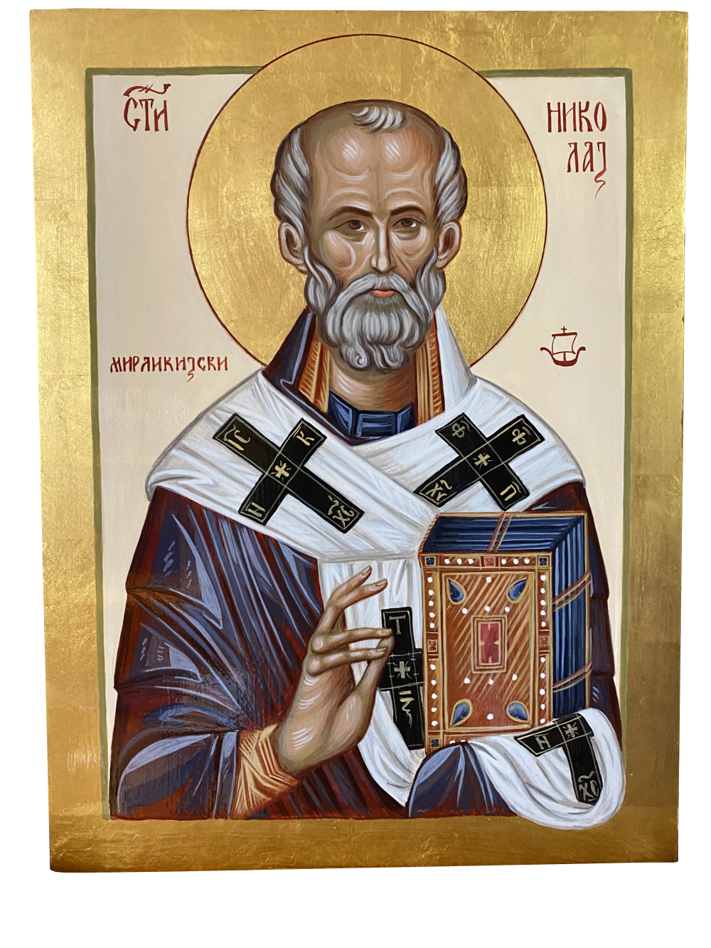 Icon of St Nicholas the Wonderworker of Myrliki